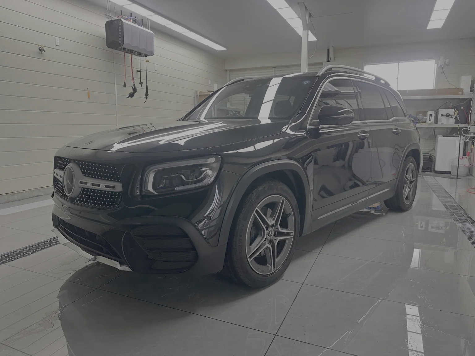 施工前のグロスブラック GLB 200 d