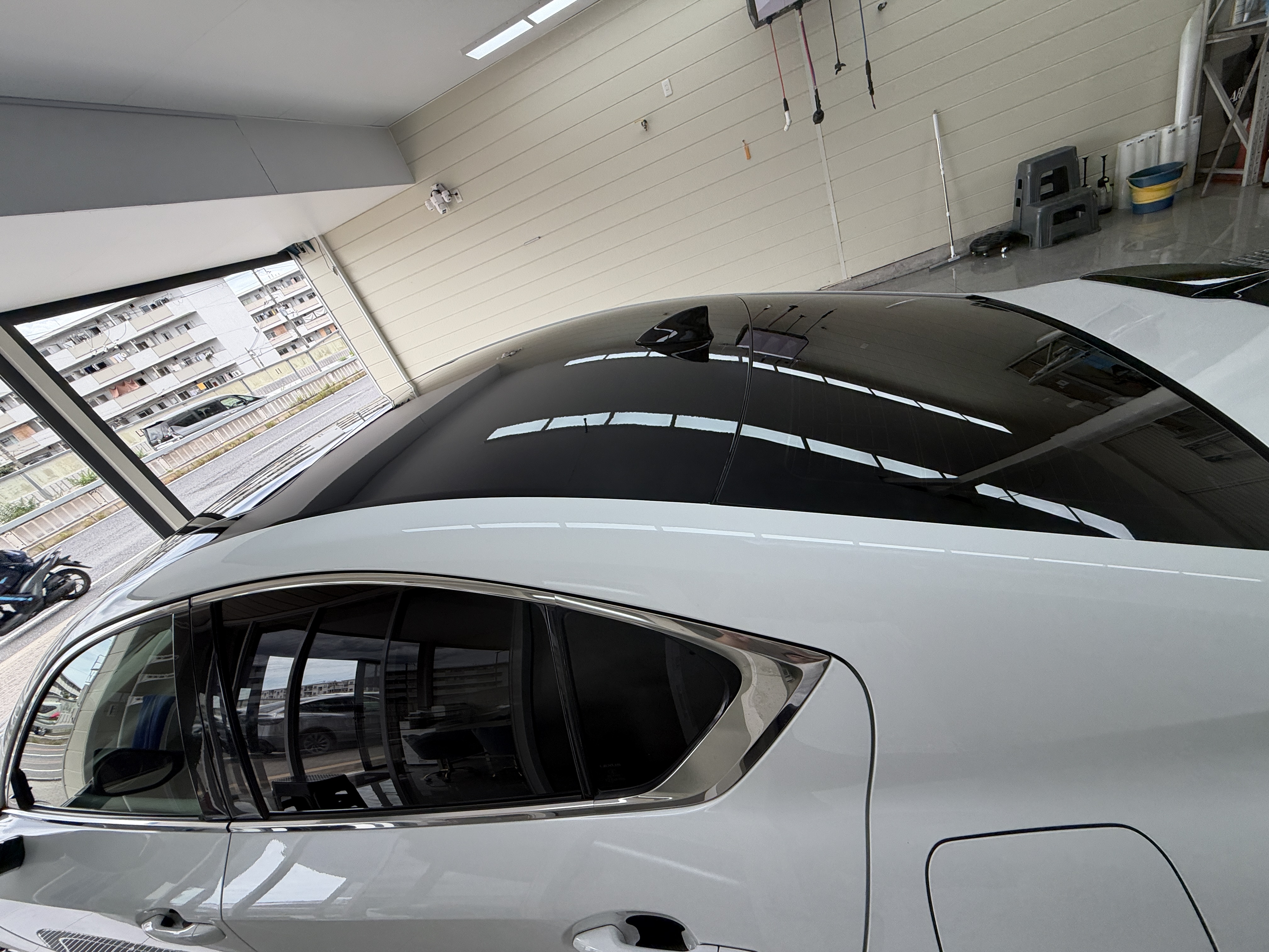 Lexus IS300h サンルーフまわり 施工後