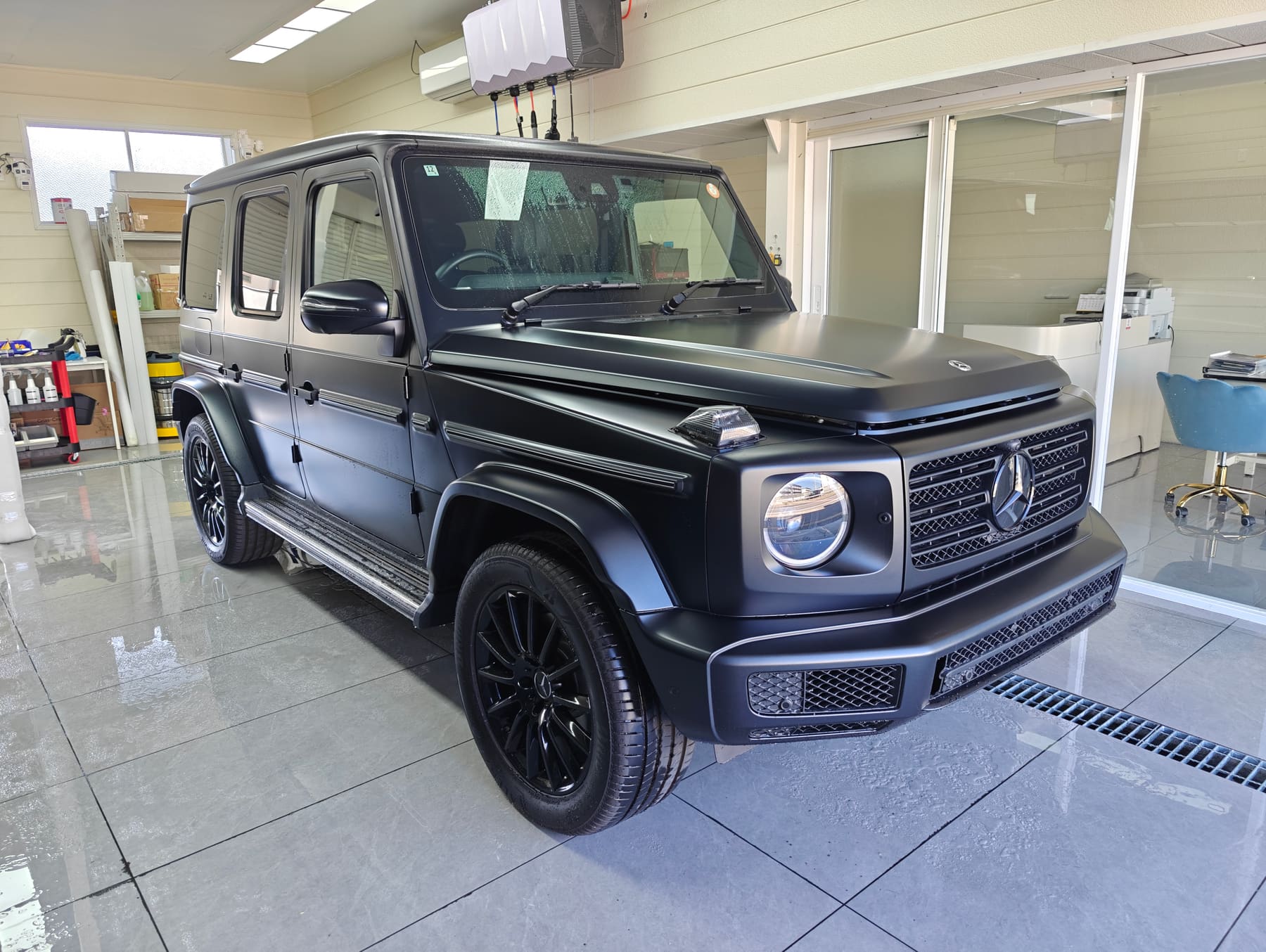 G400d マットPPF施工前 前45度