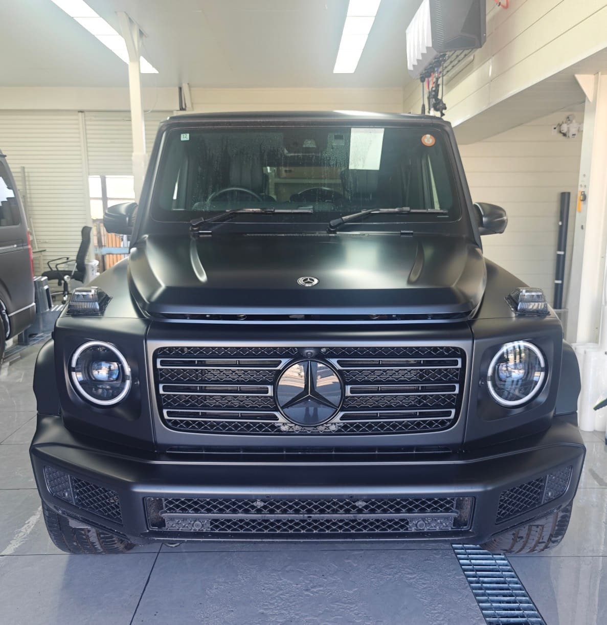 G400d フロントセットPPF施工前 正面