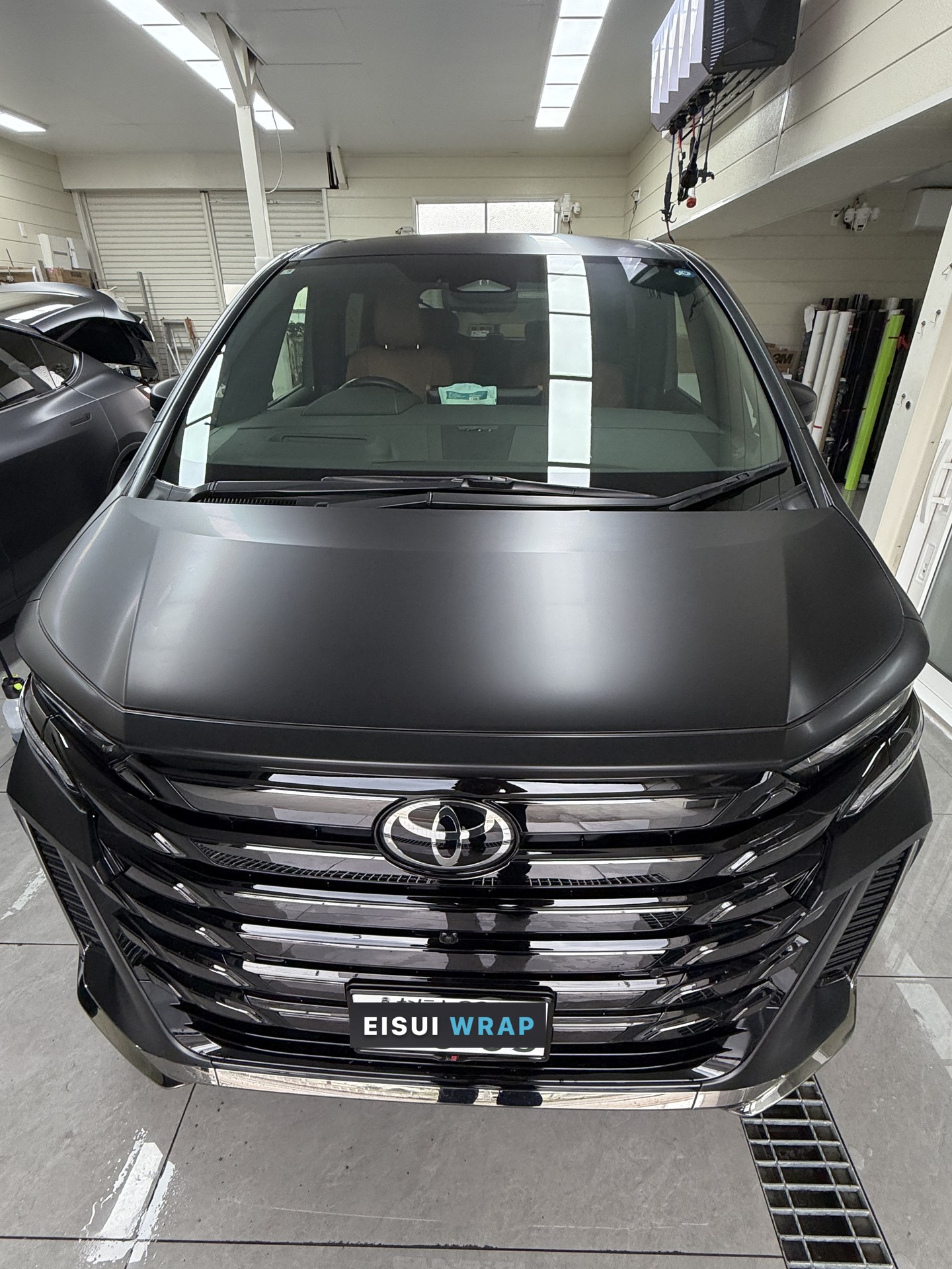 2025 Vellfire satin PPF front